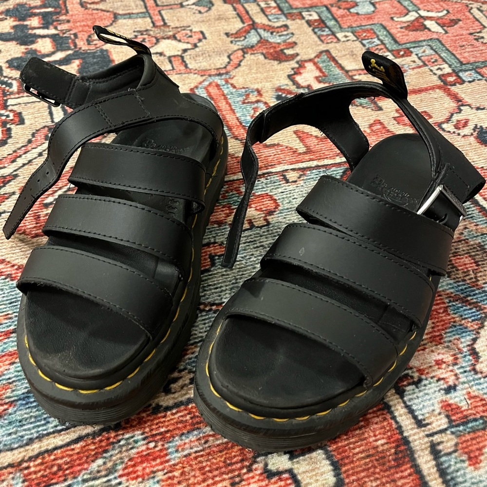 Doc martens gladiator platform sandals